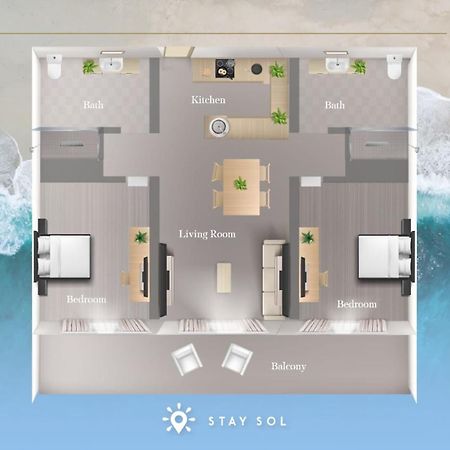 Rooftop Pool & Hot Tub - Gym - Hollywood Beach Esterno foto