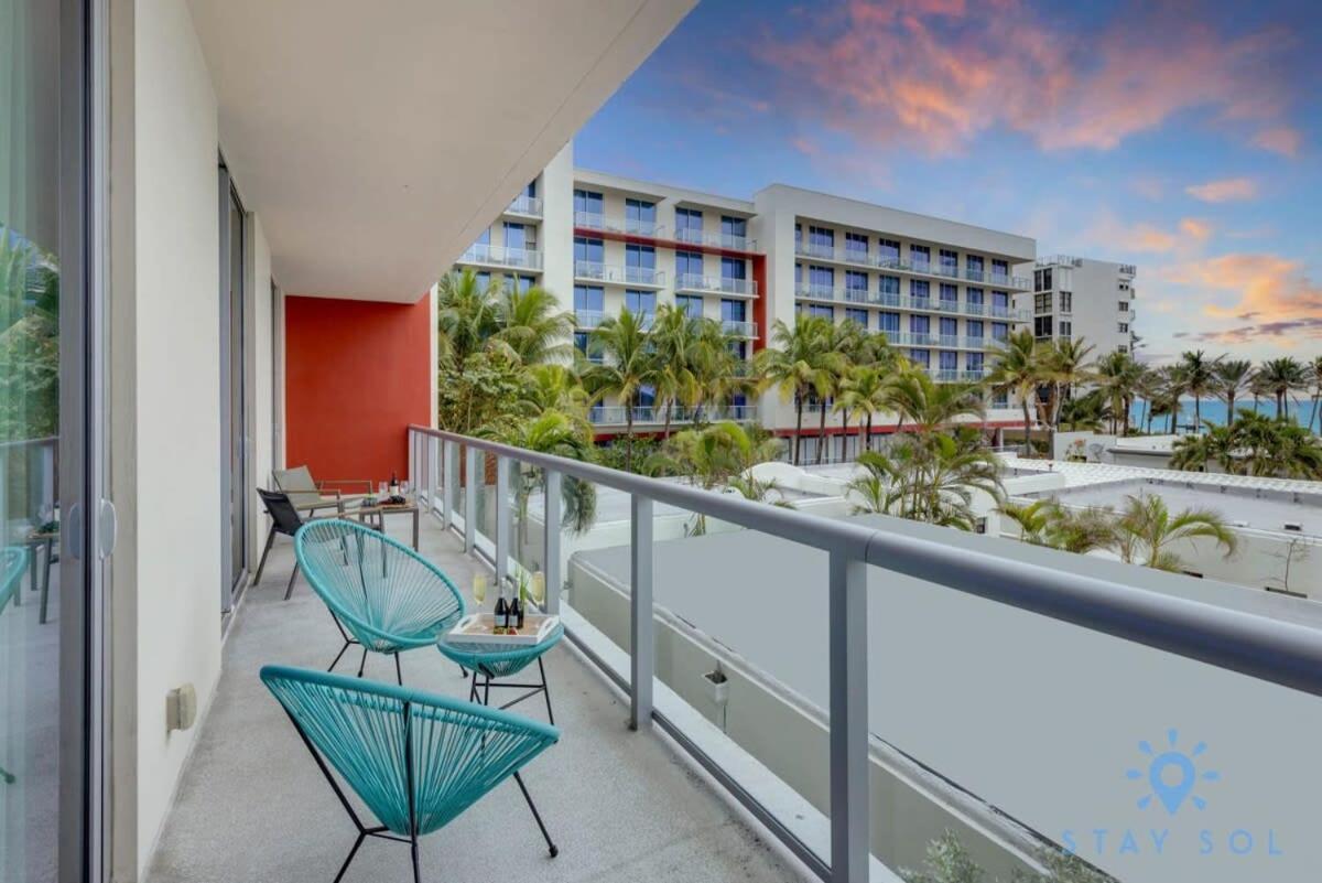 Rooftop Pool & Hot Tub - Gym - Hollywood Beach Esterno foto