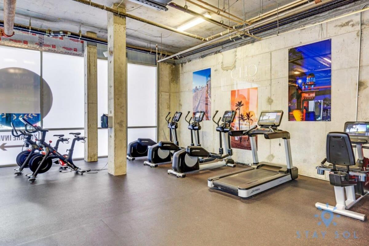 Rooftop Pool & Hot Tub - Gym - Hollywood Beach Esterno foto