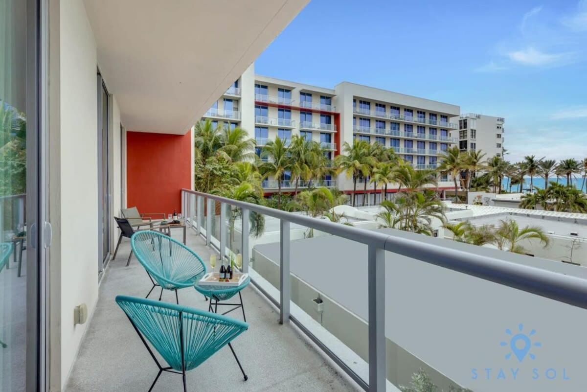 Rooftop Pool & Hot Tub - Gym - Hollywood Beach Esterno foto