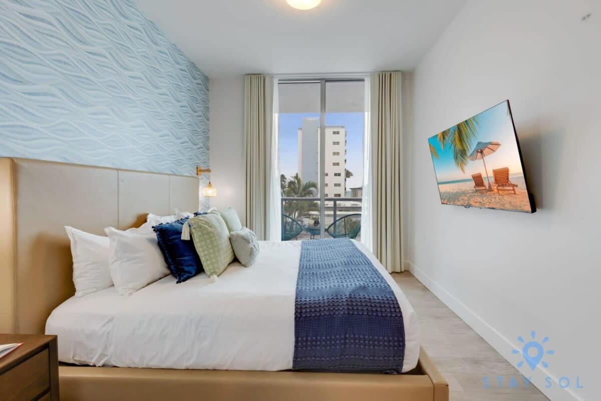 Rooftop Pool & Hot Tub - Gym - Hollywood Beach Esterno foto