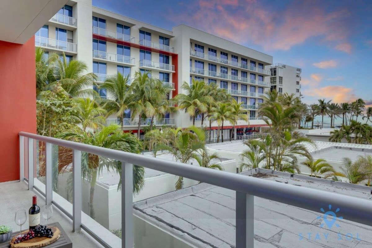 Rooftop Pool & Hot Tub - Gym - Hollywood Beach Esterno foto