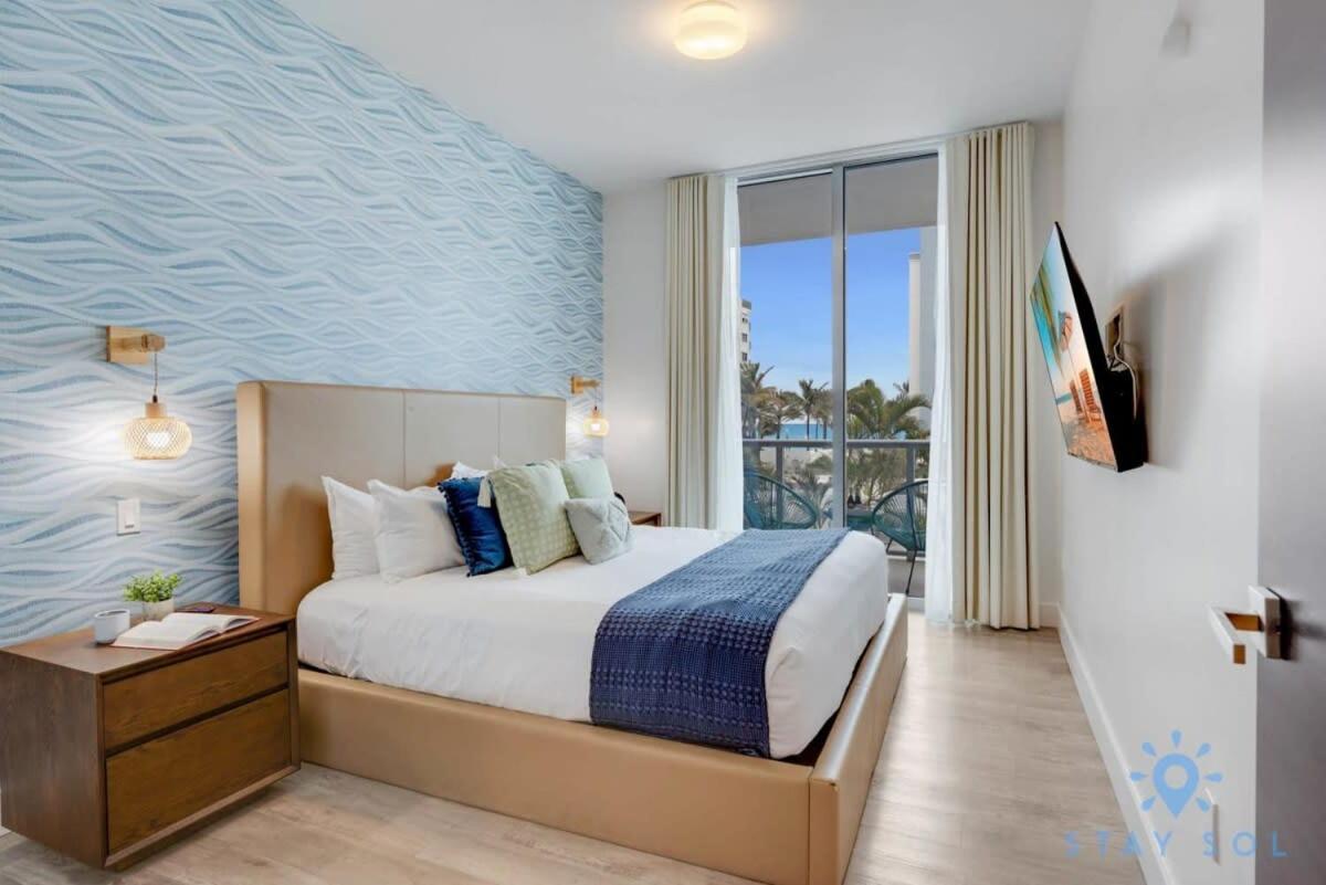 Rooftop Pool & Hot Tub - Gym - Hollywood Beach Esterno foto