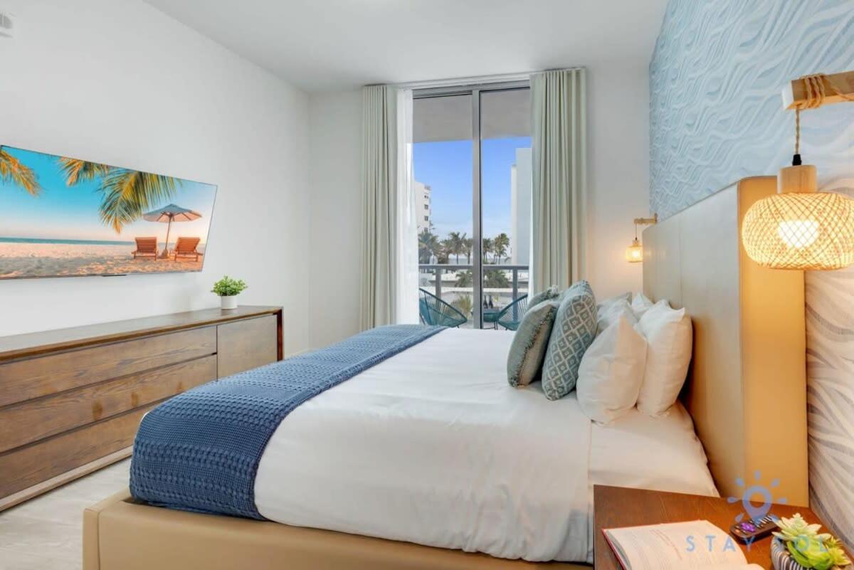 Rooftop Pool & Hot Tub - Gym - Hollywood Beach Esterno foto