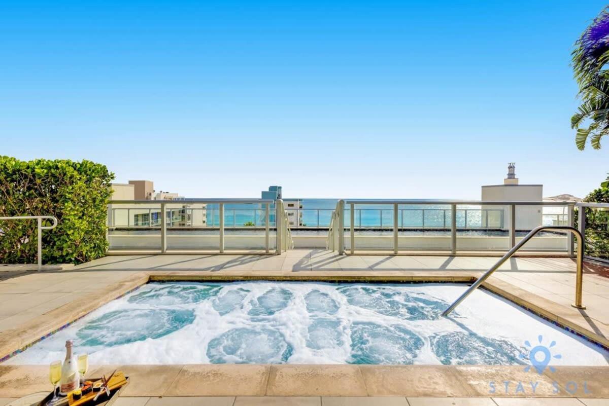 Rooftop Pool & Hot Tub - Gym - Hollywood Beach Esterno foto
