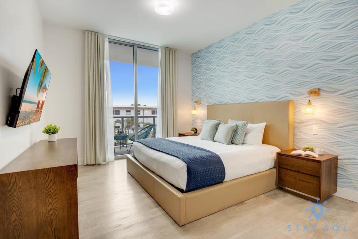 Rooftop Pool & Hot Tub - Gym - Hollywood Beach Esterno foto