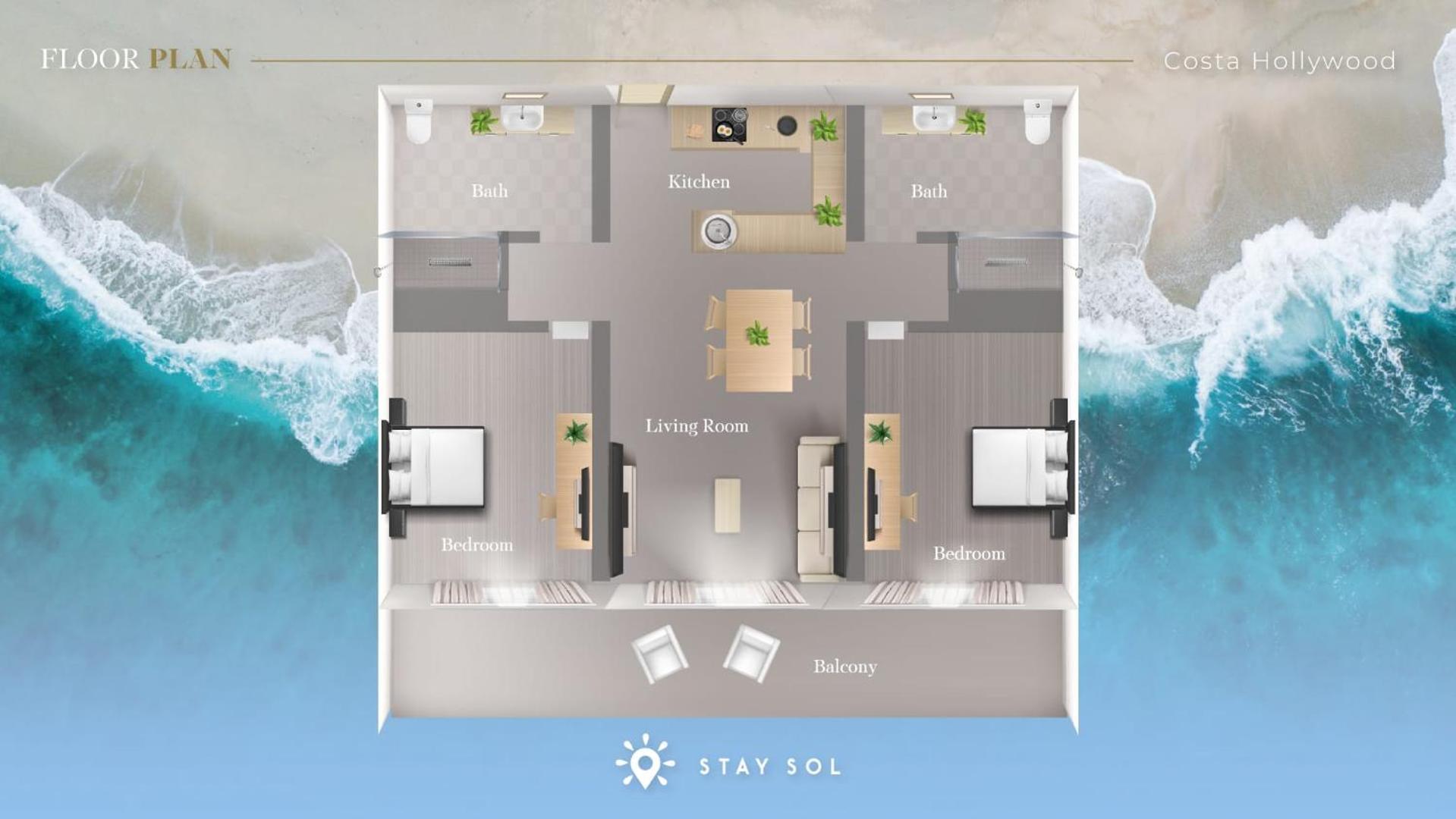 Rooftop Pool & Hot Tub - Gym - Hollywood Beach Esterno foto